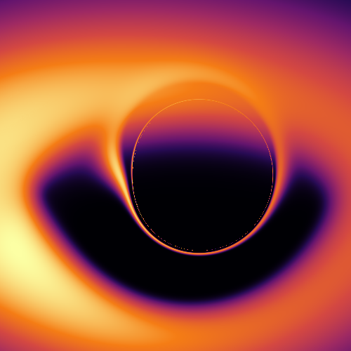 A Fishbone-Moncrief equilibrium torus — the GR-hydro initial condition every GRM